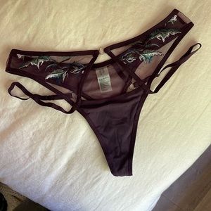 Thistle and Spire Purple Thong💜